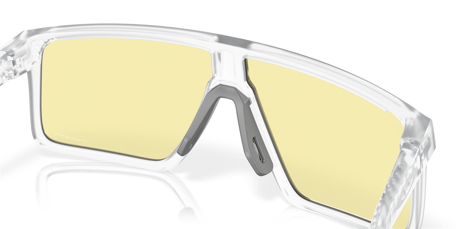 [Prizm Gaming™ 2.0 Lenses, Matte Clear Frame]
