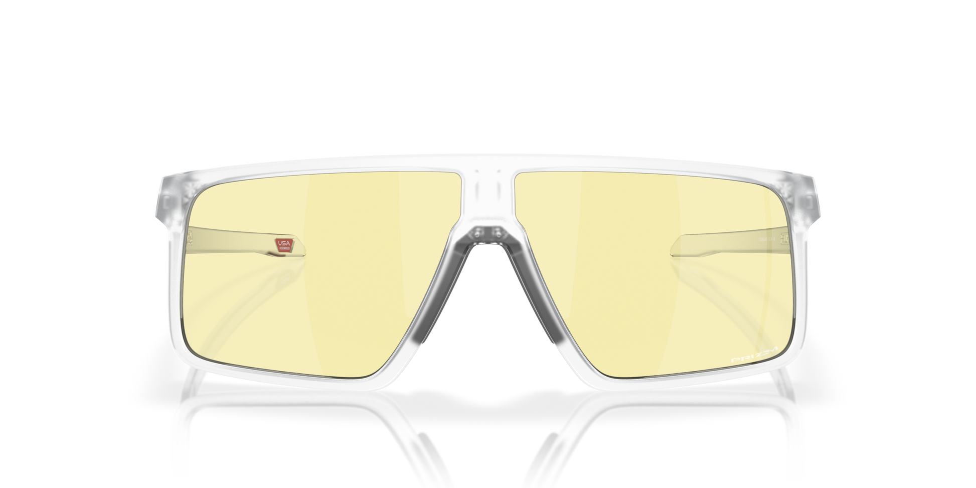 [Prizm Gaming™ 2.0 Lenses, Matte Clear Frame]