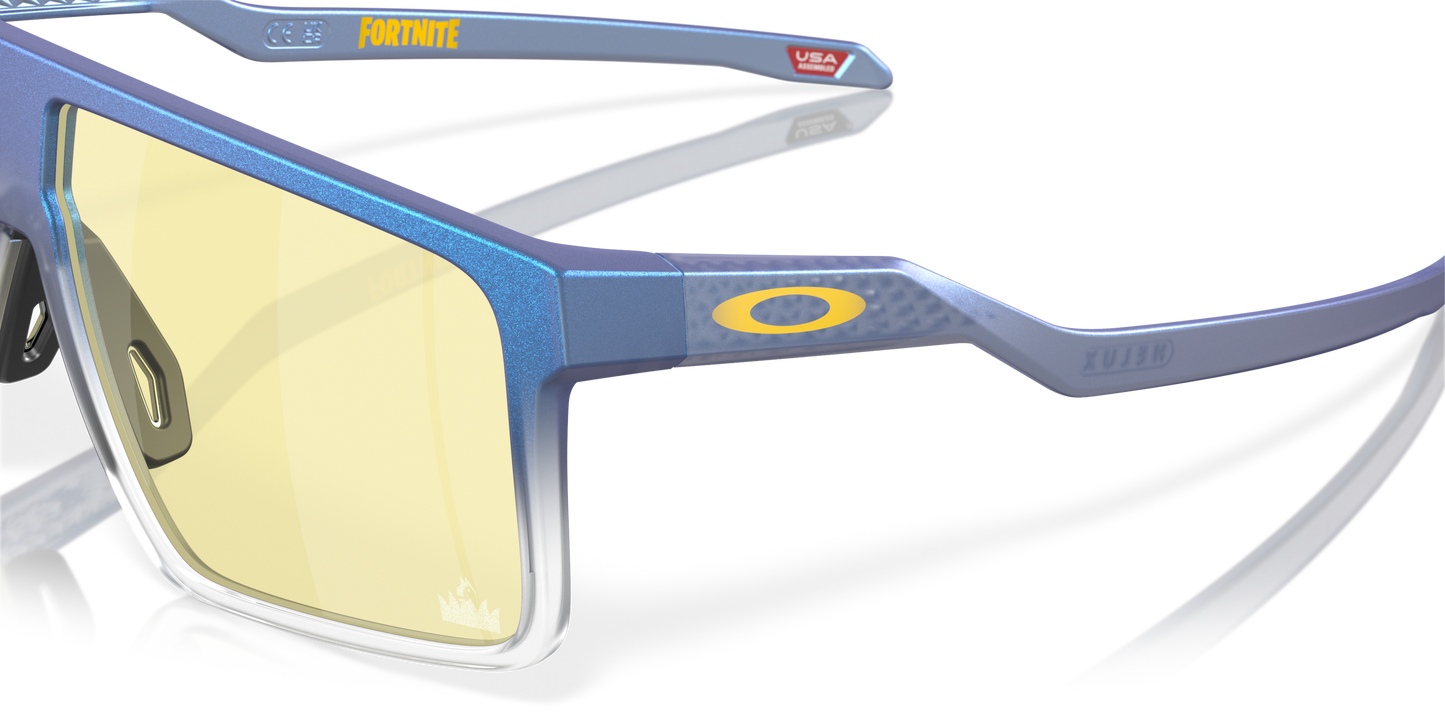 [Prizm Gaming™ 2.0 Lenses, Matte Cyan & Blue & Clear Shift Frame]
