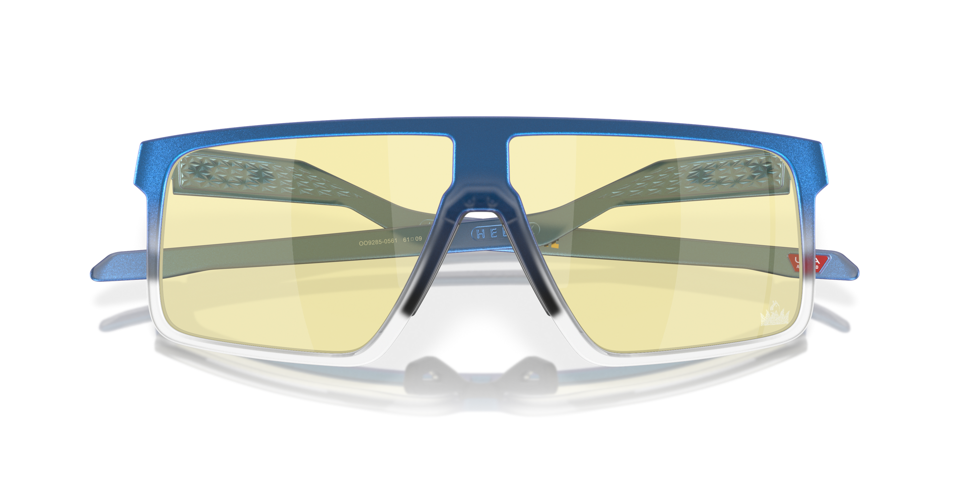 [Prizm Gaming™ 2.0 Lenses, Matte Cyan & Blue & Clear Shift Frame]