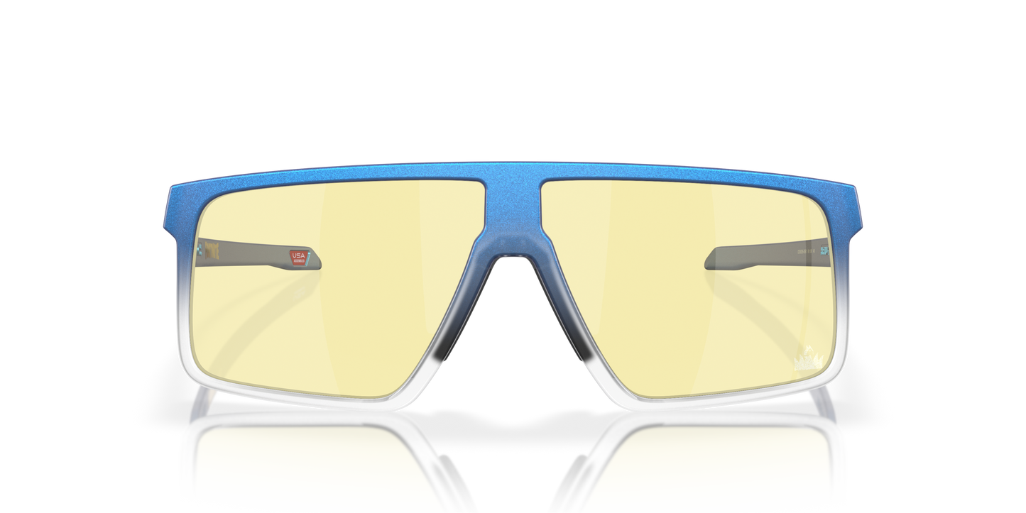 [Prizm Gaming™ 2.0 Lenses, Matte Cyan & Blue & Clear Shift Frame]