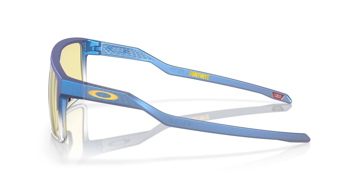 [Prizm Gaming™ 2.0 Lenses, Matte Cyan & Blue & Clear Shift Frame]
