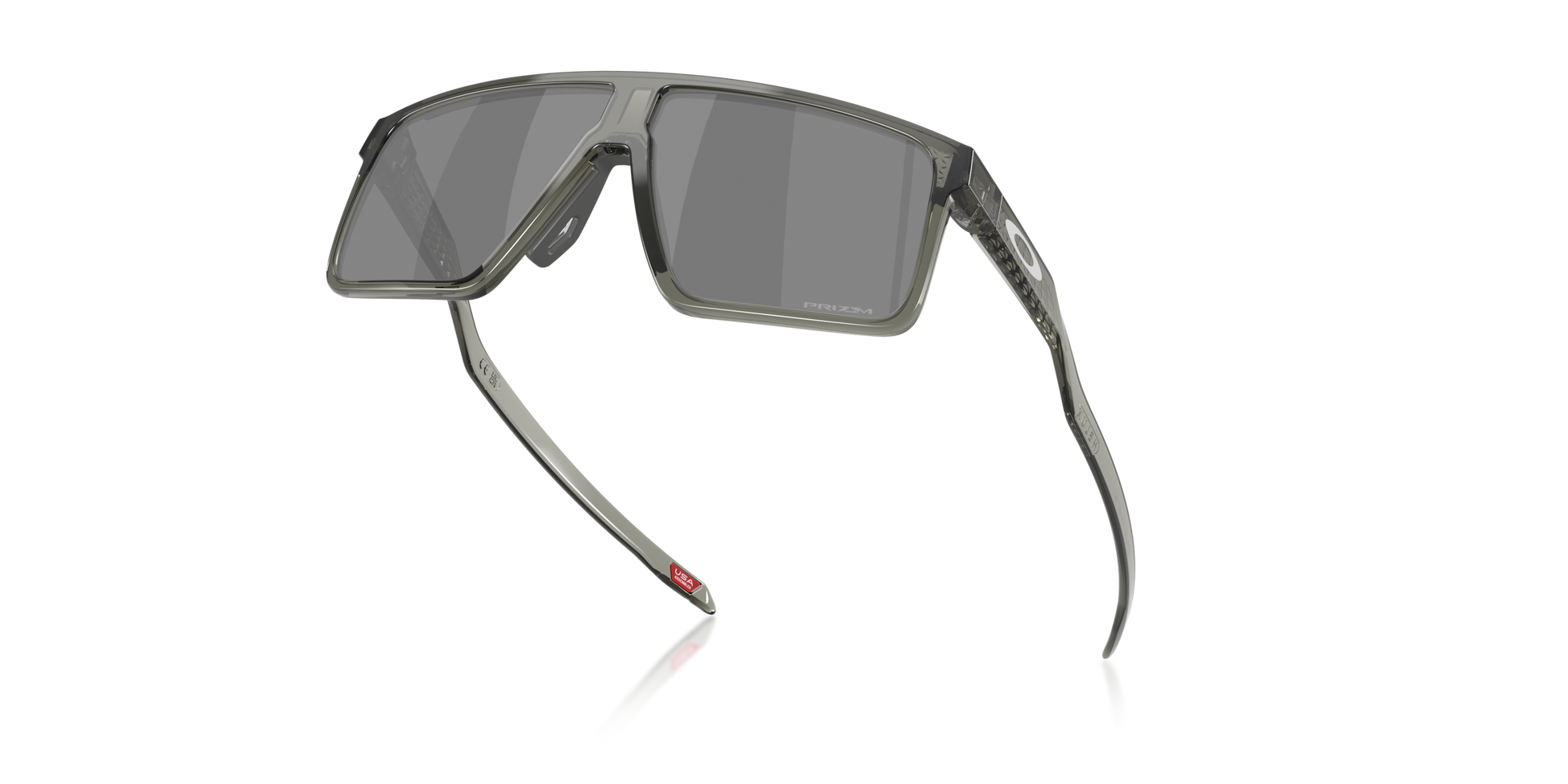 [Prizm Black Lenses, Grey Smoke Frame]