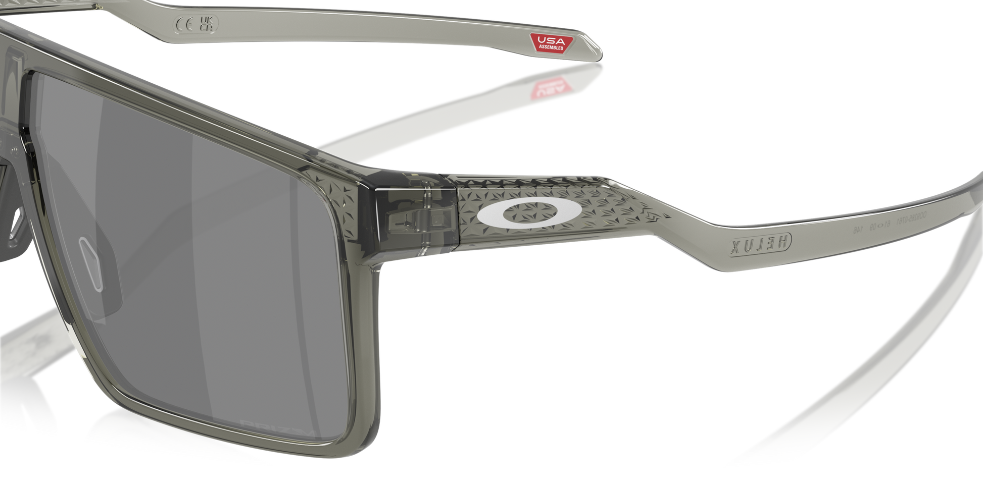 [Prizm Black Lenses, Grey Smoke Frame]