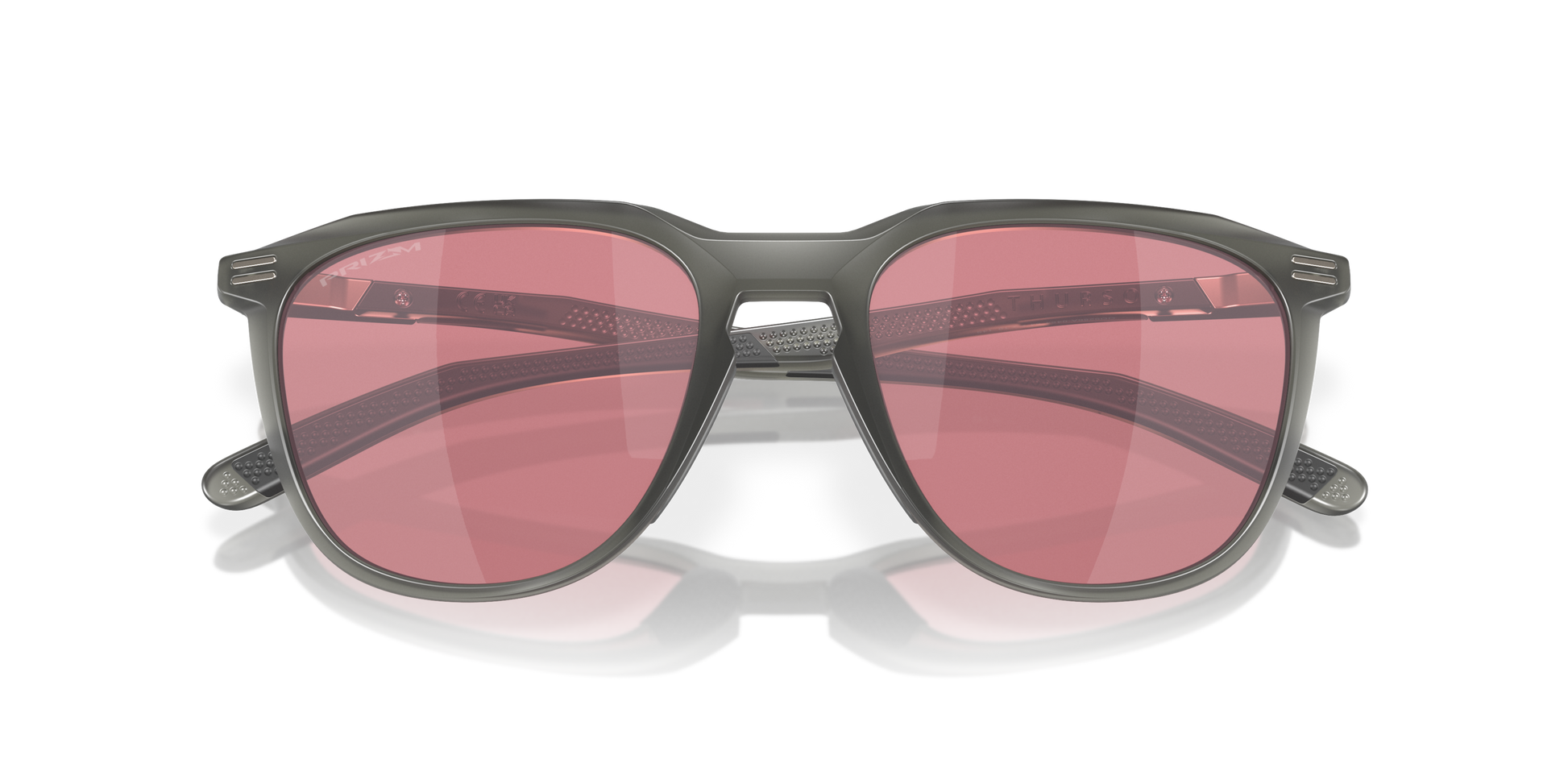 [Prizm Dark Golf Lenses, Matte Grey Smoke Frame]