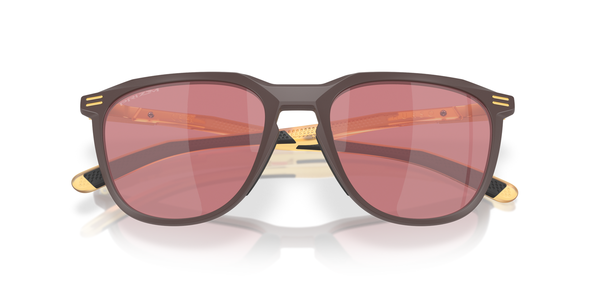 [Prizm Dark Golf Lenses, Matte Grenache Frame]