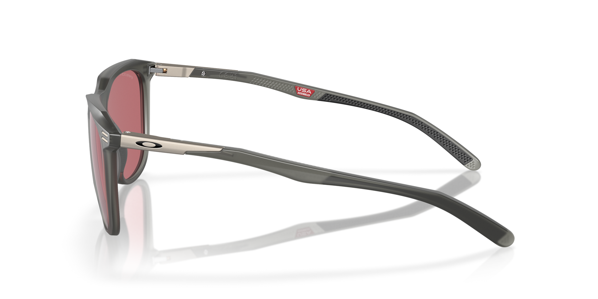 [Prizm Dark Golf Lenses, Matte Grey Smoke Frame]