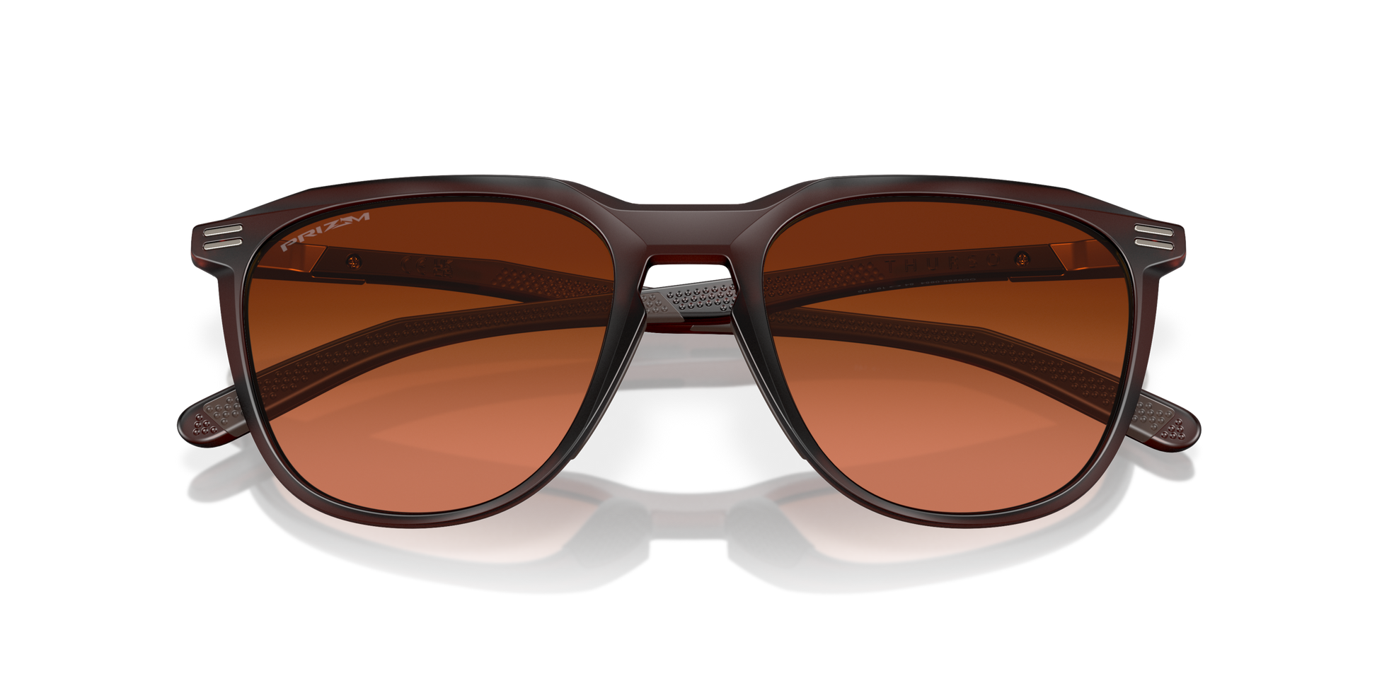 [Prizm Brown Gradient Lenses, Matte Rootbeer Frame]
