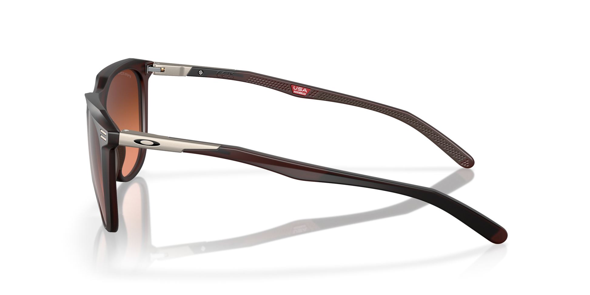 [Prizm Brown Gradient Lenses, Matte Rootbeer Frame]