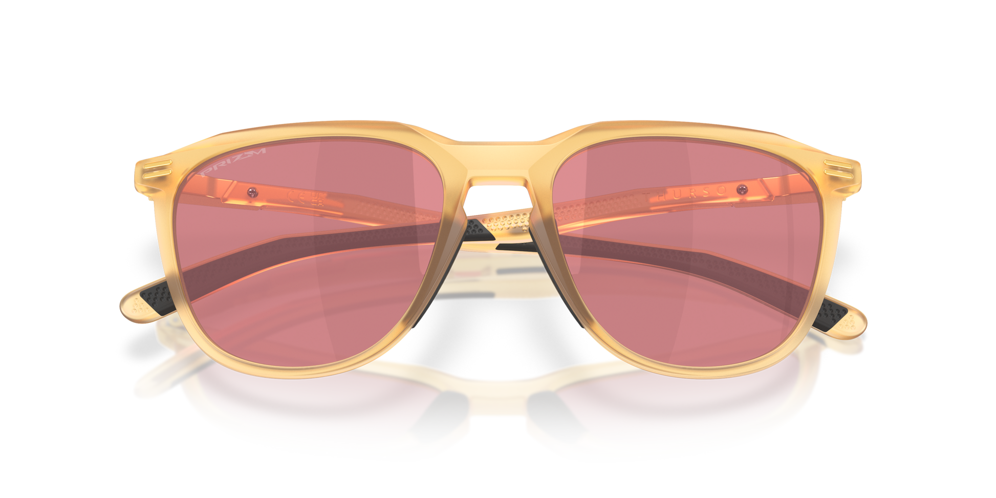 [Prizm Dark Golf Lenses, Matte Grenache Frame]