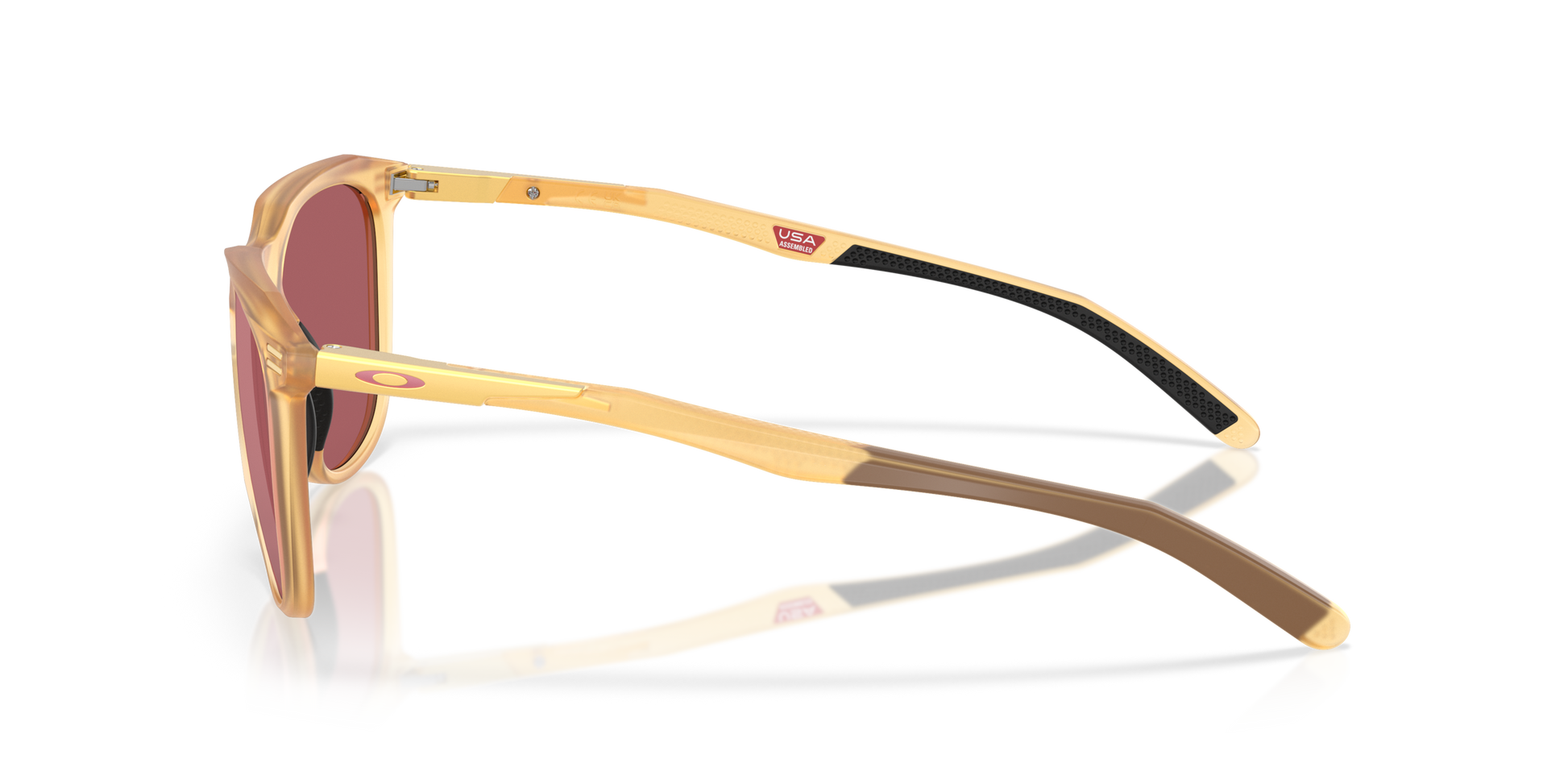 [Prizm Dark Golf Lenses, Matte Grenache Frame]