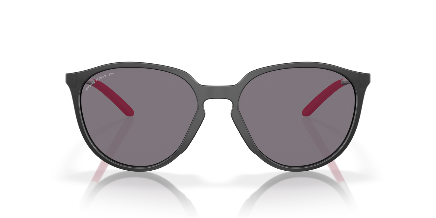 [Prizm Grey Polarized Lenses, Matte Black Ink Frame]