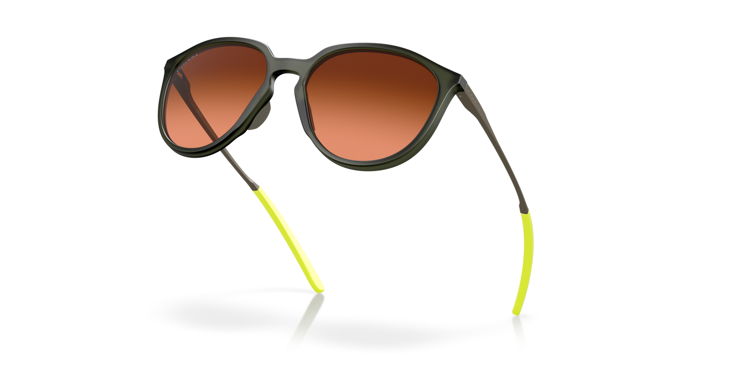 [Prizm Brown Gradient Lenses, Matte Olive Ink Frame]