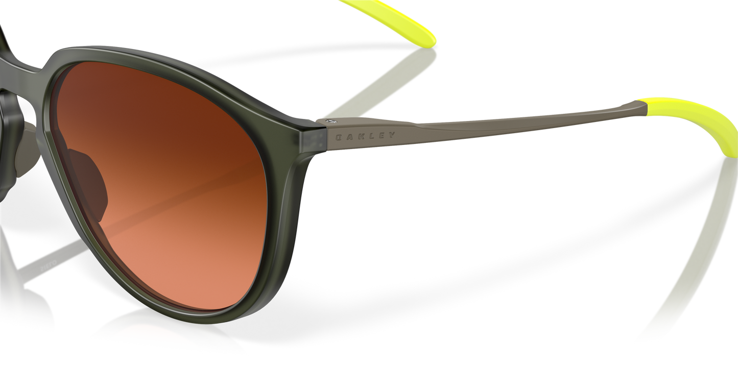 [Prizm Brown Gradient Lenses, Matte Olive Ink Frame]