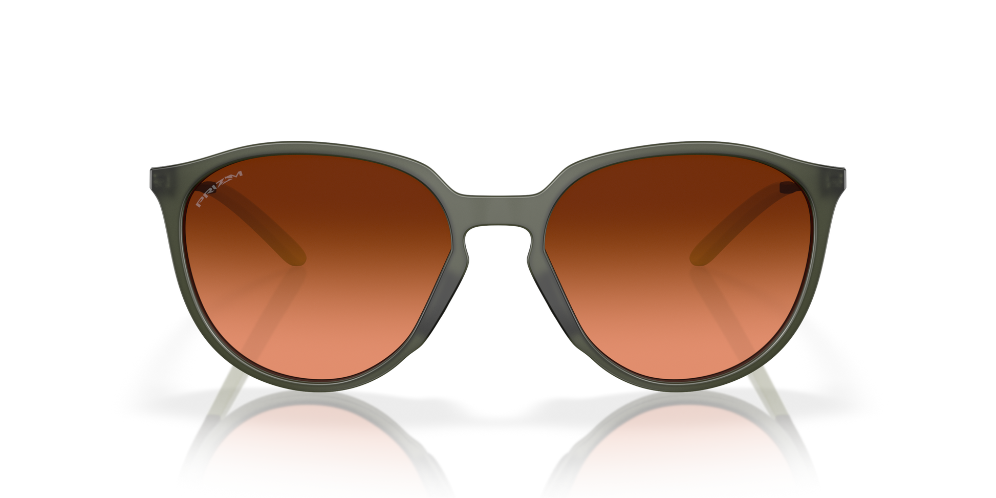 [Prizm Brown Gradient Lenses, Matte Olive Ink Frame]