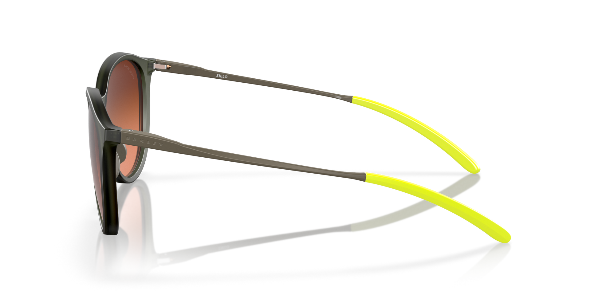[Prizm Brown Gradient Lenses, Matte Olive Ink Frame]