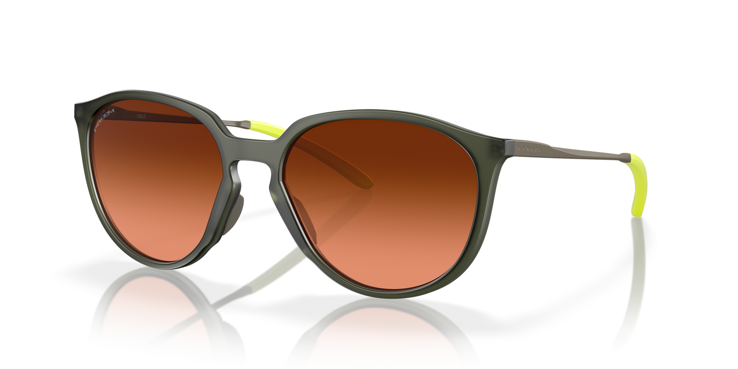 [Prizm Brown Gradient Lenses, Matte Olive Ink Frame]