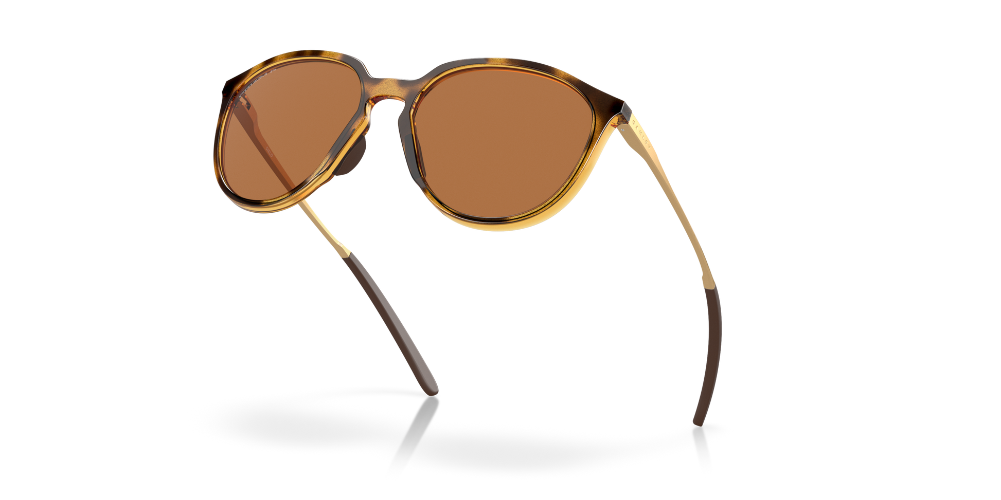 [Prizm Bronze Polarized Lenses, Polished Brown Tortoise Frame]
