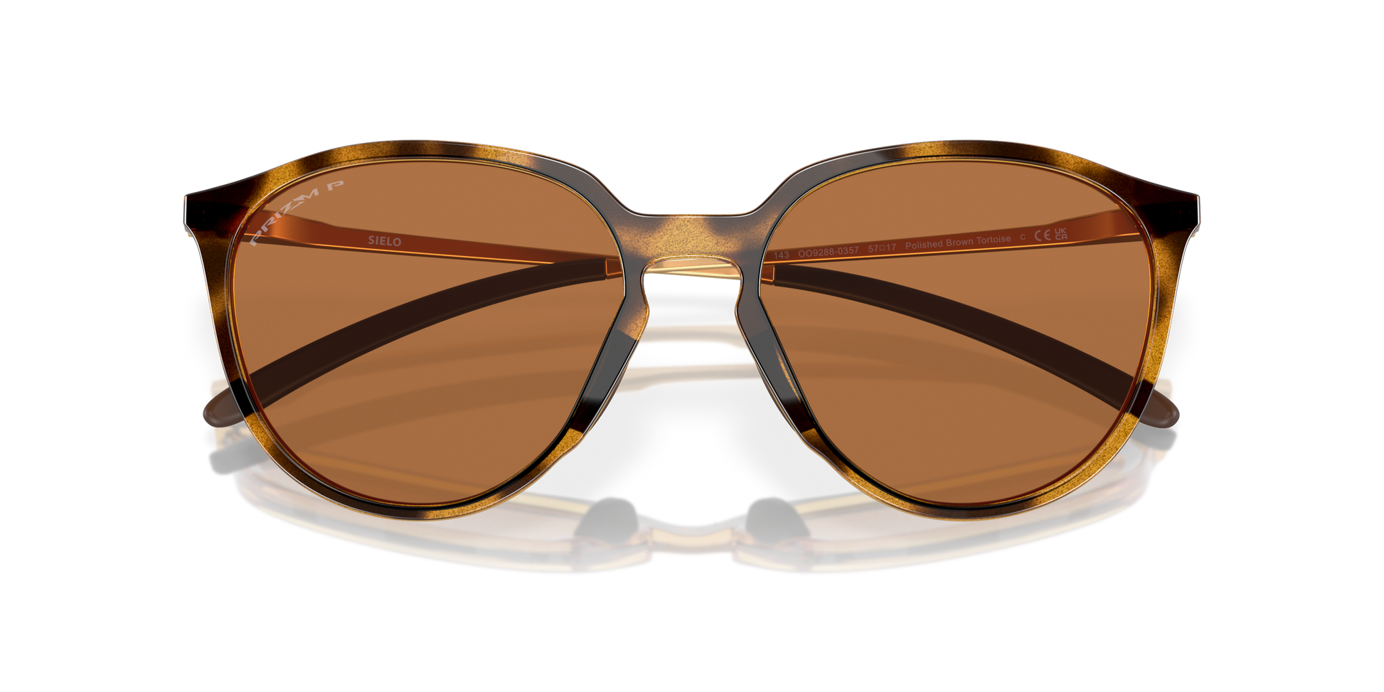 [Prizm Bronze Polarized Lenses, Polished Brown Tortoise Frame]