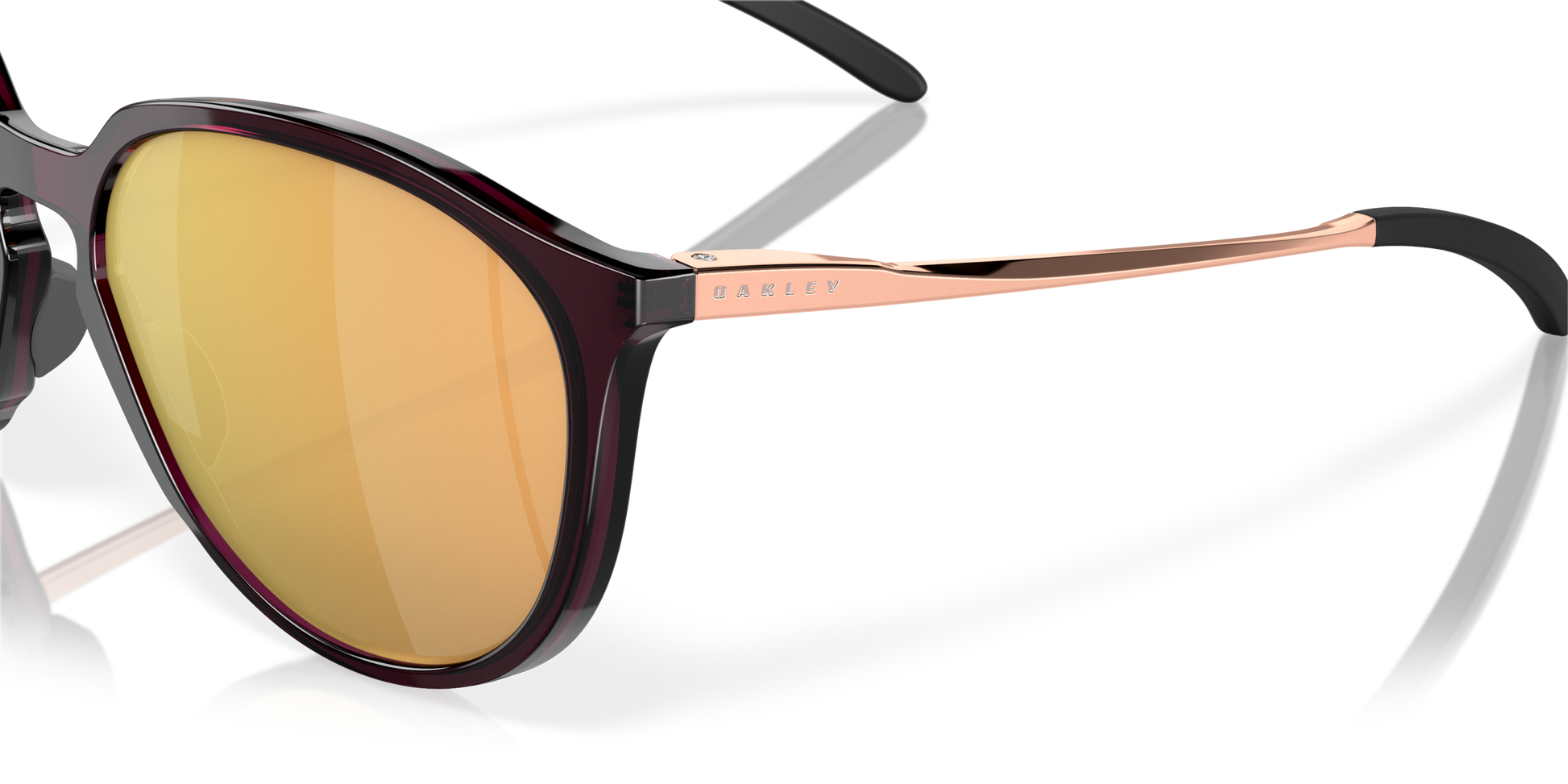 [Prizm Rose Gold Lenses, Crystal Raspberry Frame]