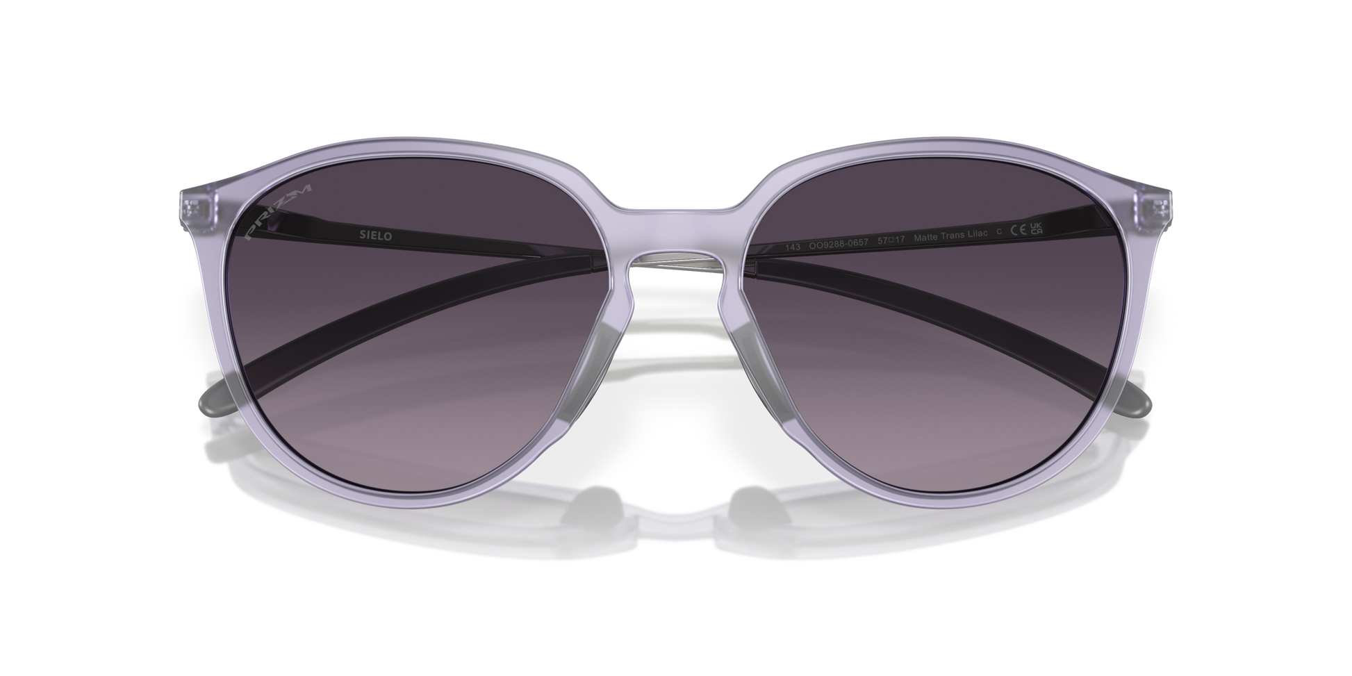 [Prizm Grey Gradient Lenses, Matte Lilac Frame]