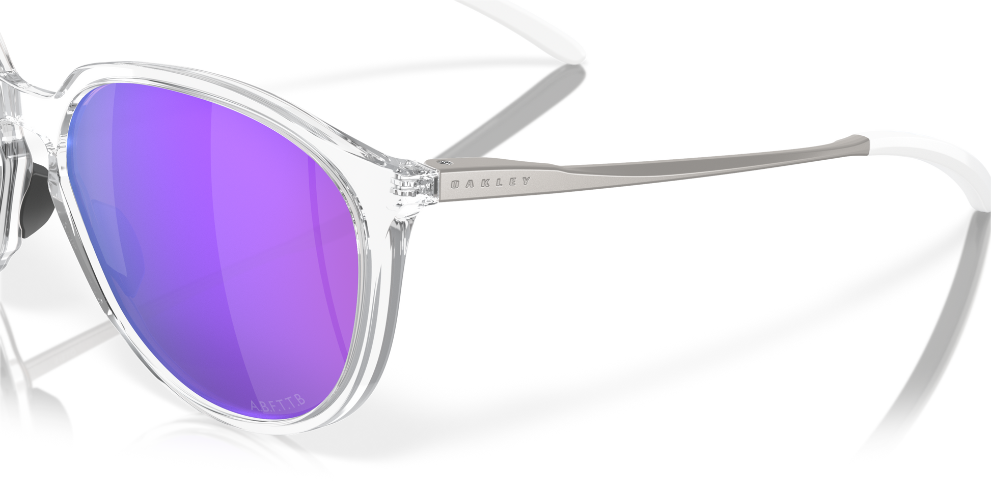 [Prizm Violet Lenses, Polished Chrome Frame]
