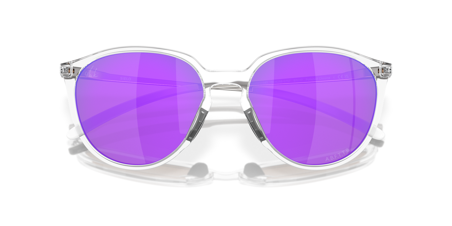 [Prizm Violet Lenses, Polished Chrome Frame]