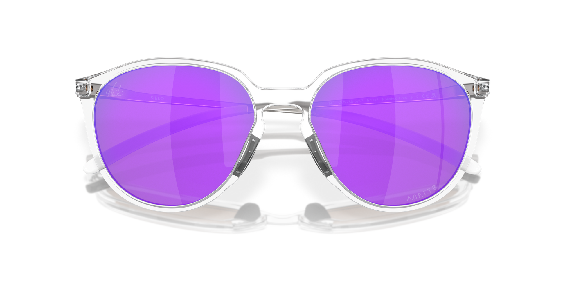 [Prizm Violet Lenses, Polished Chrome Frame]