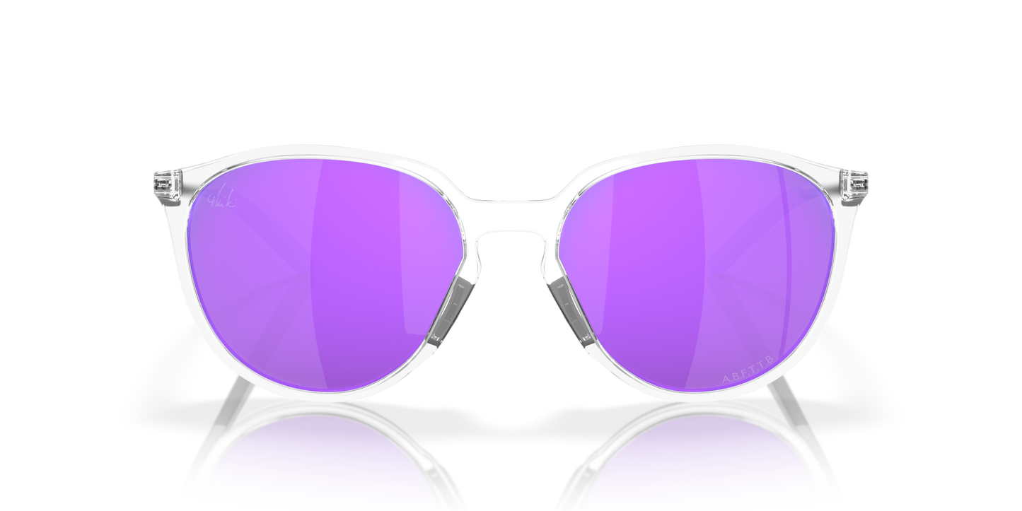 [Prizm Violet Lenses, Polished Chrome Frame]