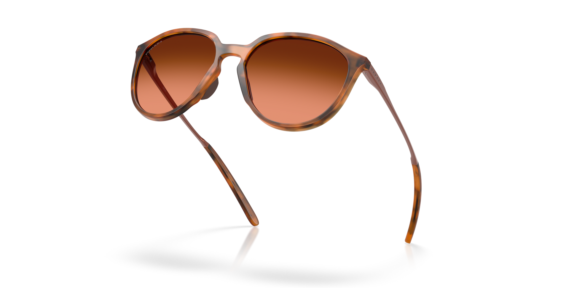 [Prizm Brown Gradient Lenses, Matte Ginger Tortoise Frame]