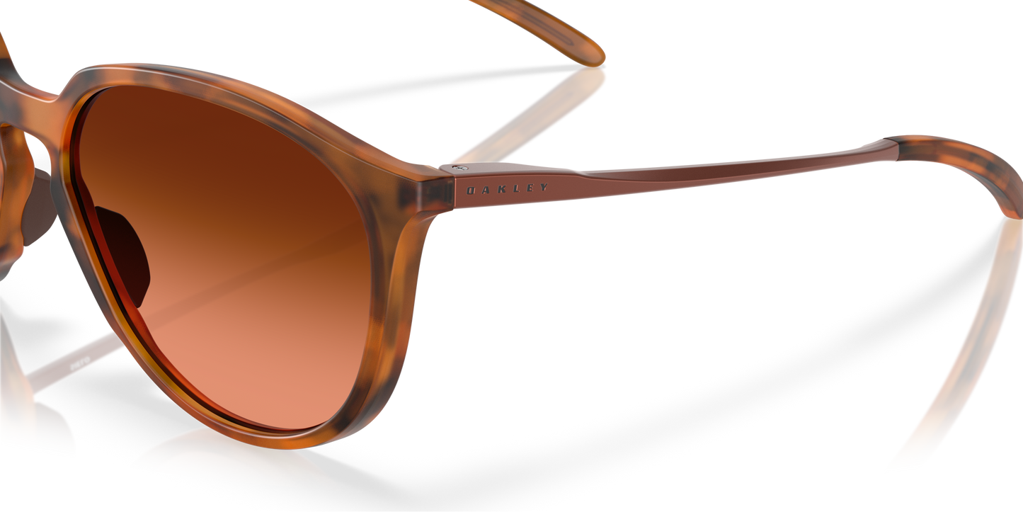 [Prizm Brown Gradient Lenses, Matte Ginger Tortoise Frame]