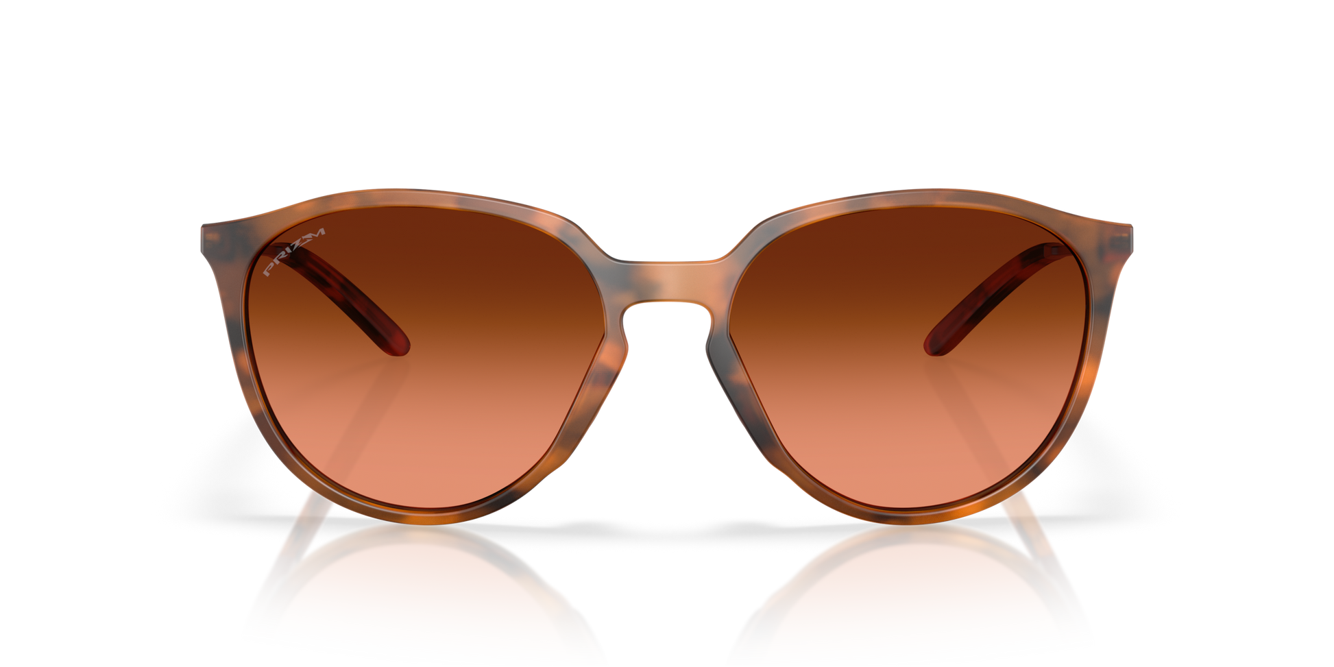 [Prizm Brown Gradient Lenses, Matte Ginger Tortoise Frame]