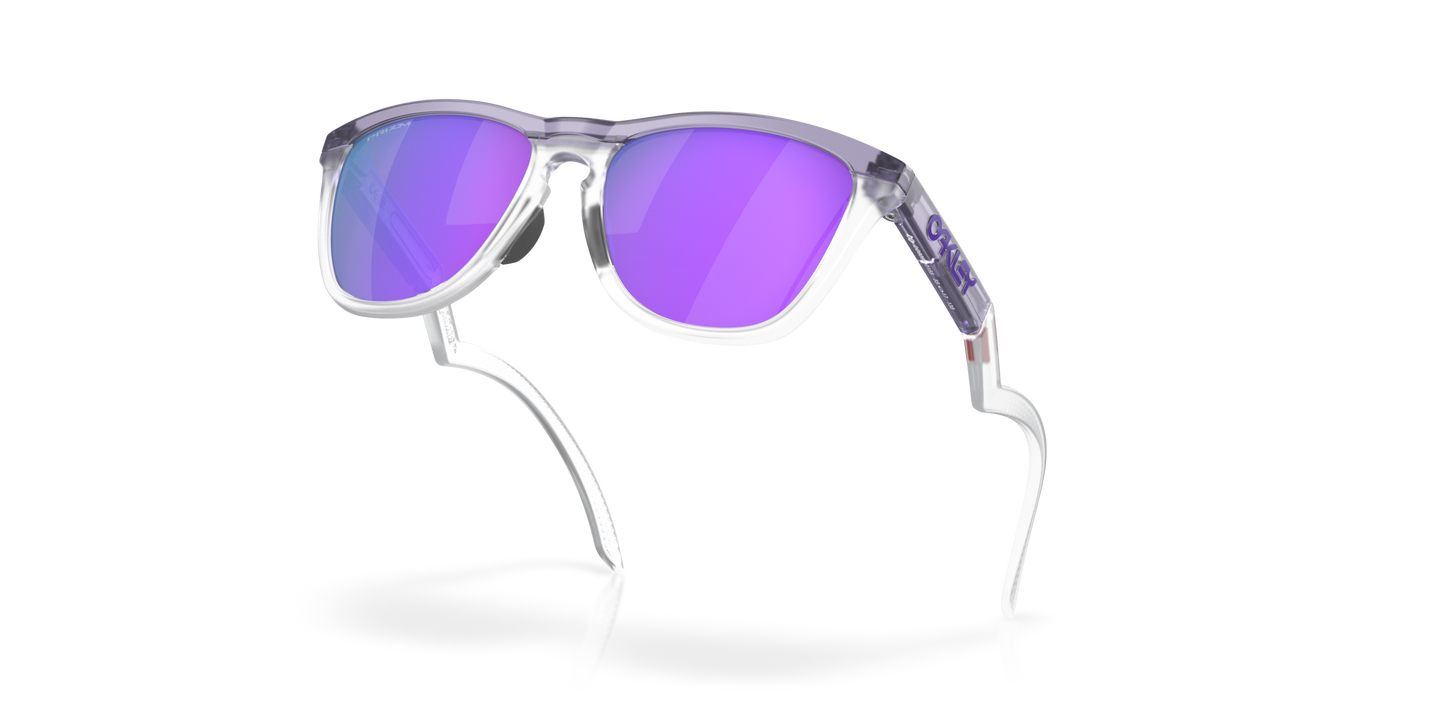 [Prizm Violet Lenses, Matte Lilac/Prizm Clear Frame]