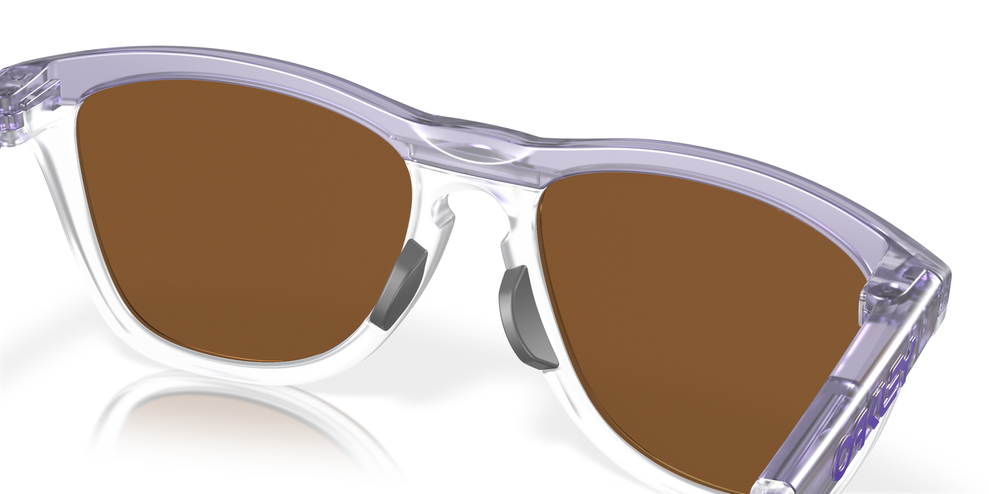 [Prizm Violet Lenses, Matte Lilac/Prizm Clear Frame]