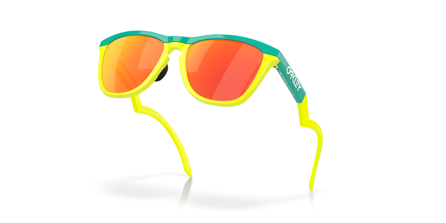 [Prizm Ruby Lenses, Celeste/Tennis Ball Yellow Frame]
