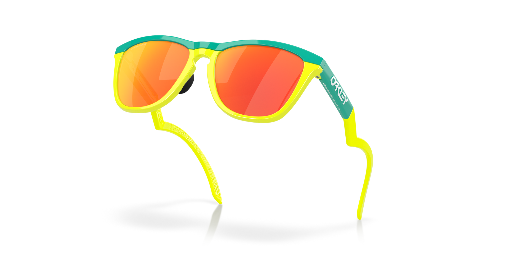 [Prizm Ruby Lenses, Celeste/Tennis Ball Yellow Frame]