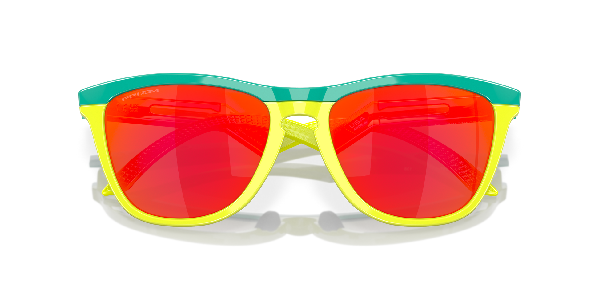 [Prizm Ruby Lenses, Celeste/Tennis Ball Yellow Frame]