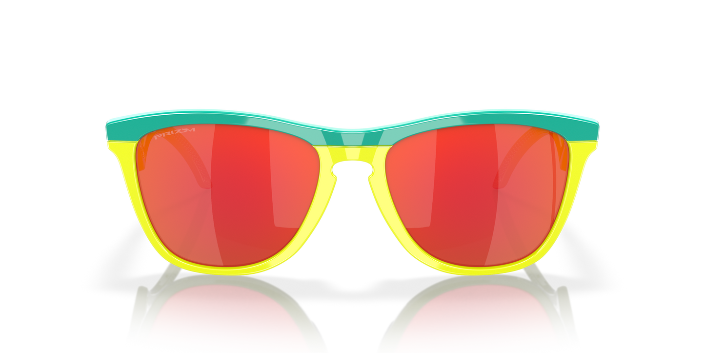 [Prizm Ruby Lenses, Celeste/Tennis Ball Yellow Frame]