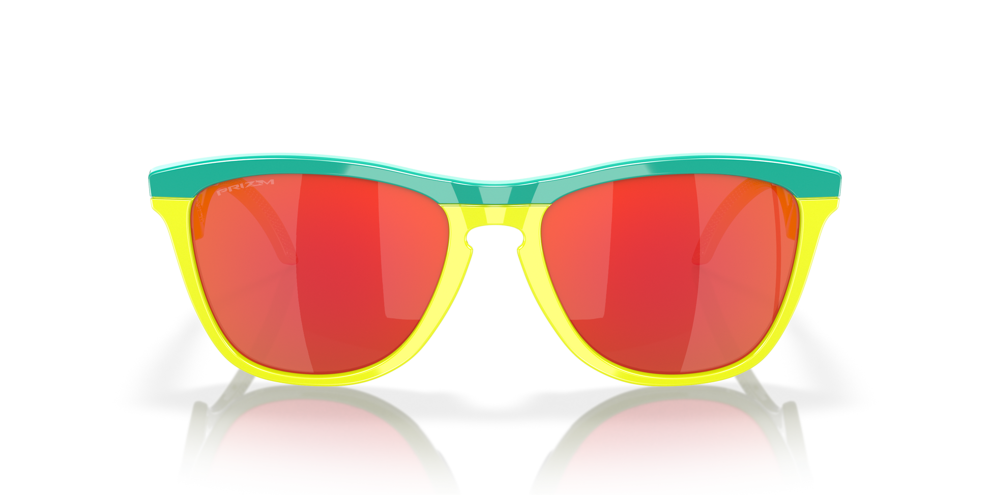 [Prizm Ruby Lenses, Celeste/Tennis Ball Yellow Frame]
