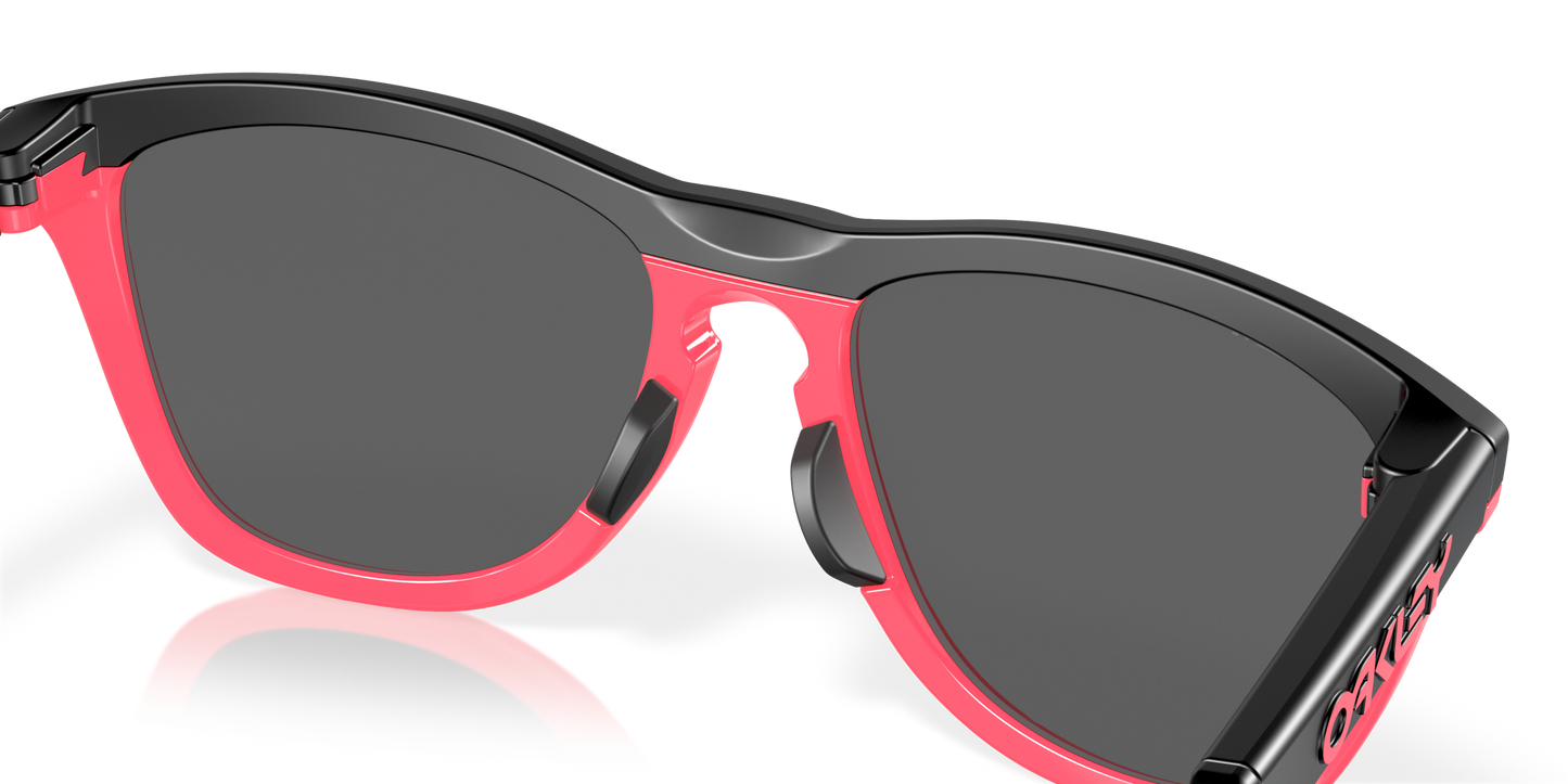 [Prizm Black Lenses, Matte Black/Neon Pink Frame]