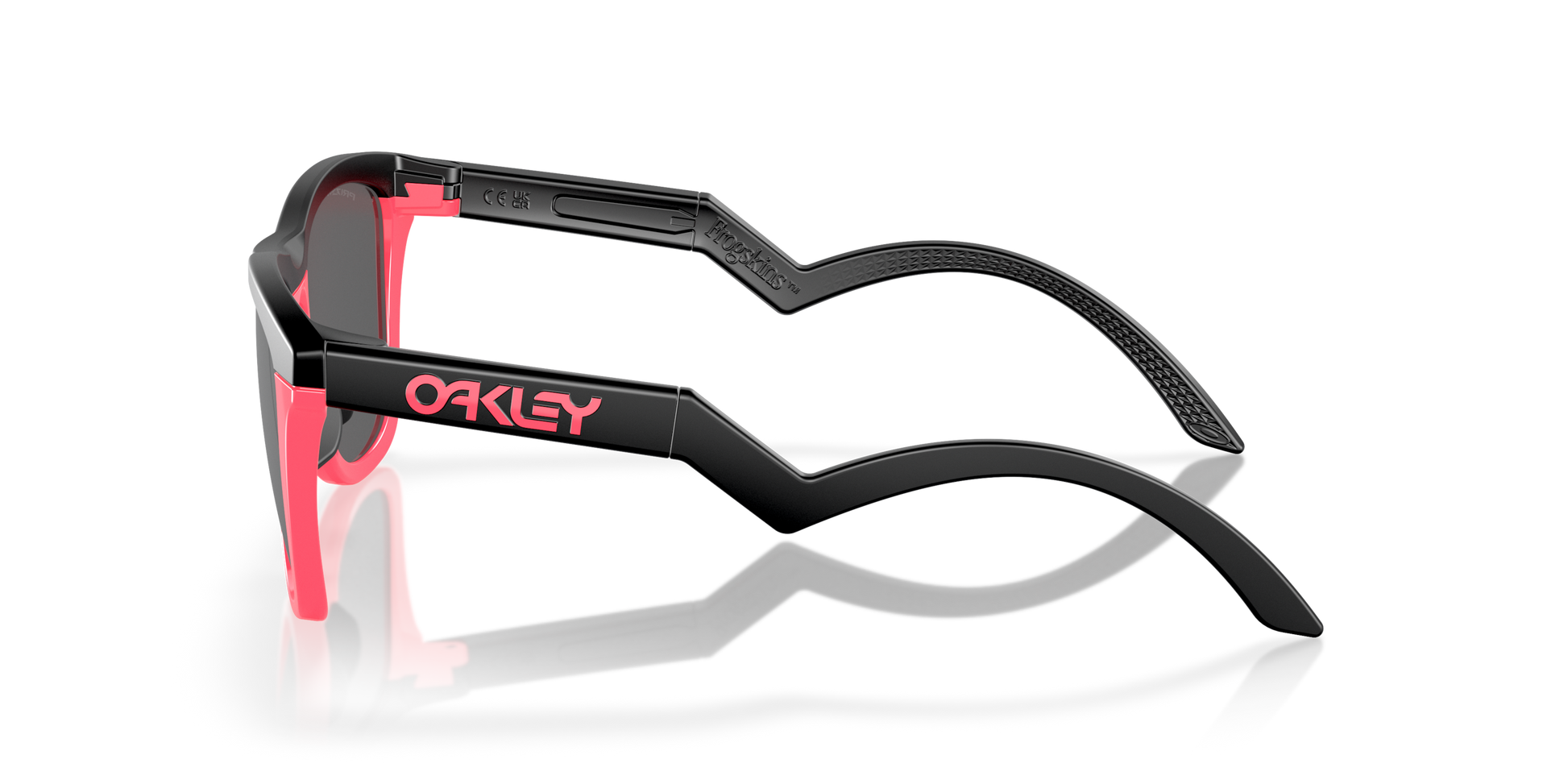 [Prizm Black Lenses, Matte Black/Neon Pink Frame]