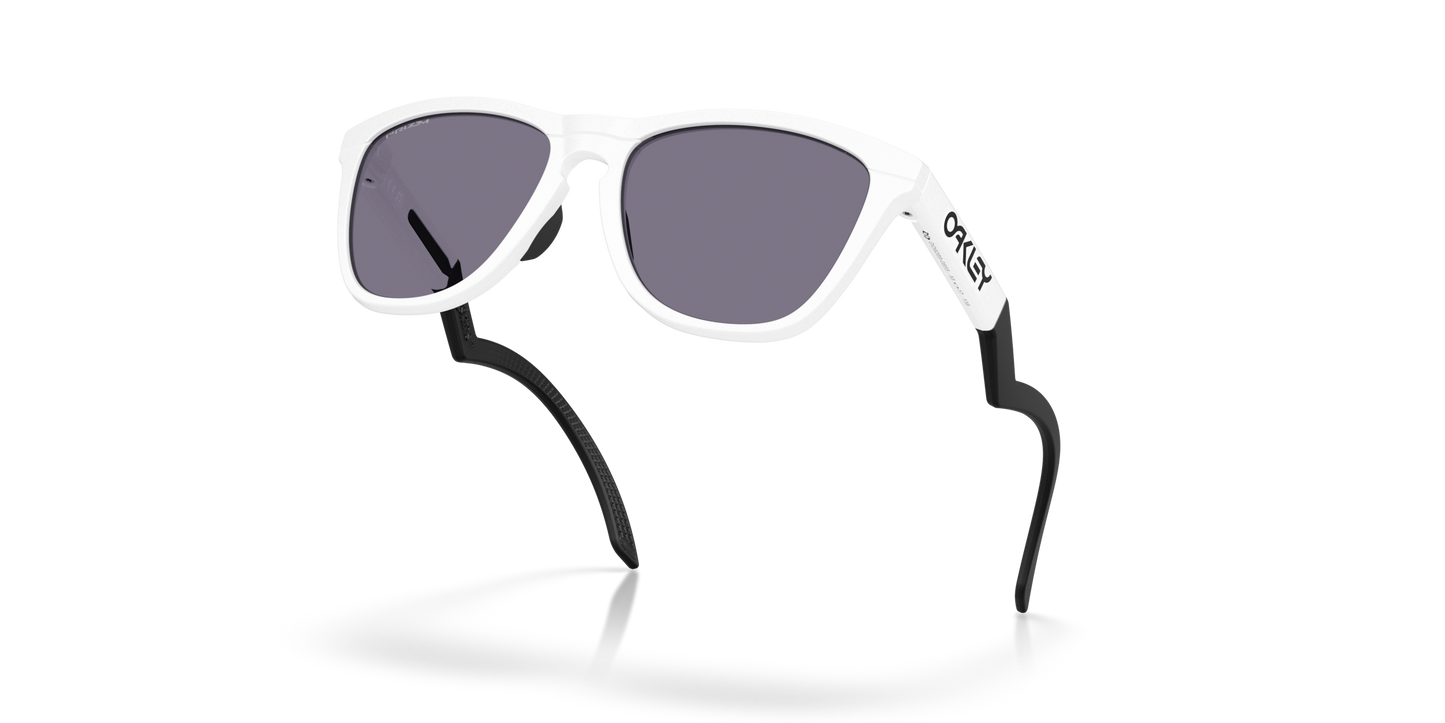 [Prizm Grey Lenses, Matte White Frame]
