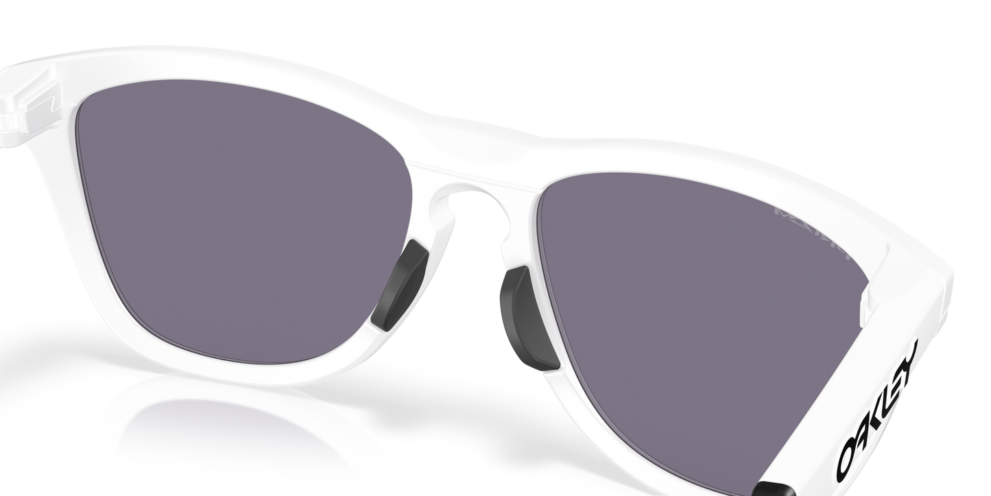 [Prizm Grey Lenses, Matte White Frame]