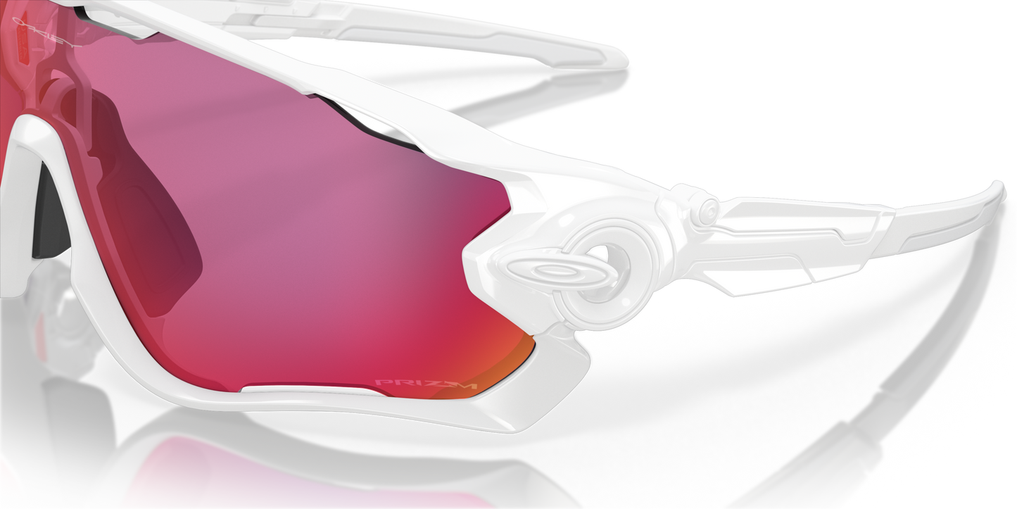 [Prizm Road Lenses, Polished White Frame]