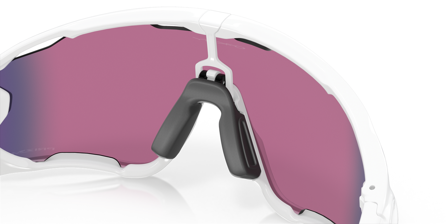 [Prizm Road Lenses, Polished White Frame]
