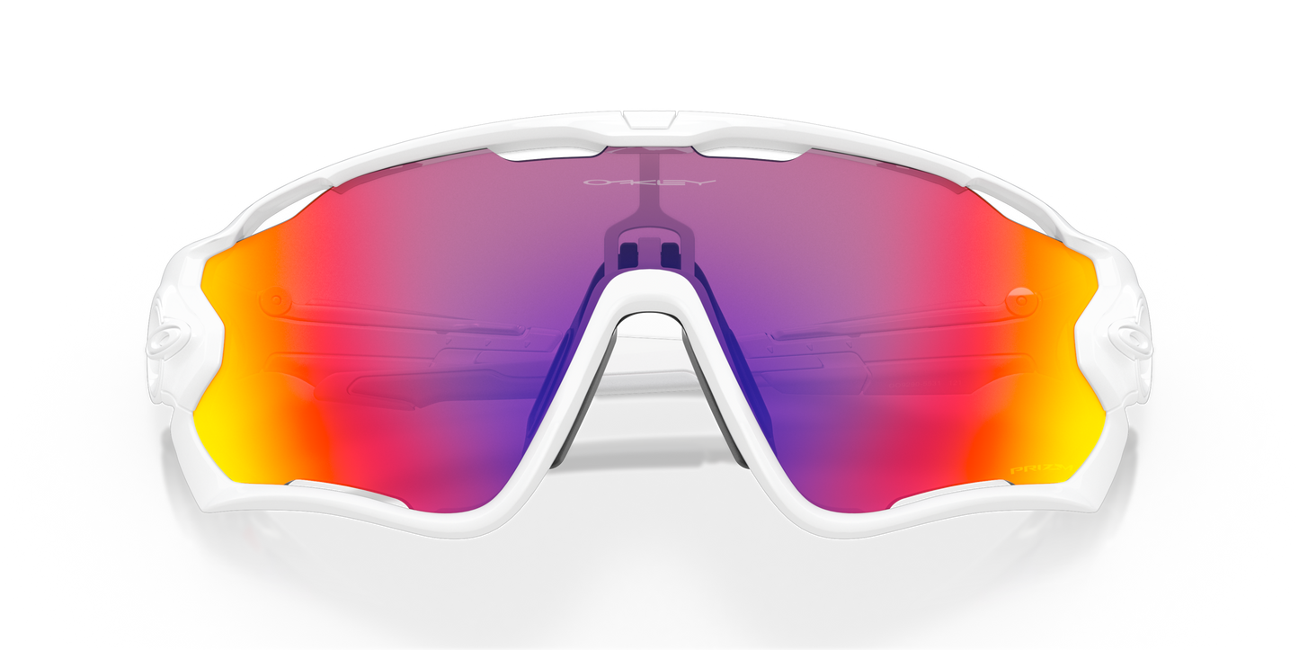 [Prizm Road Lenses, Polished White Frame]