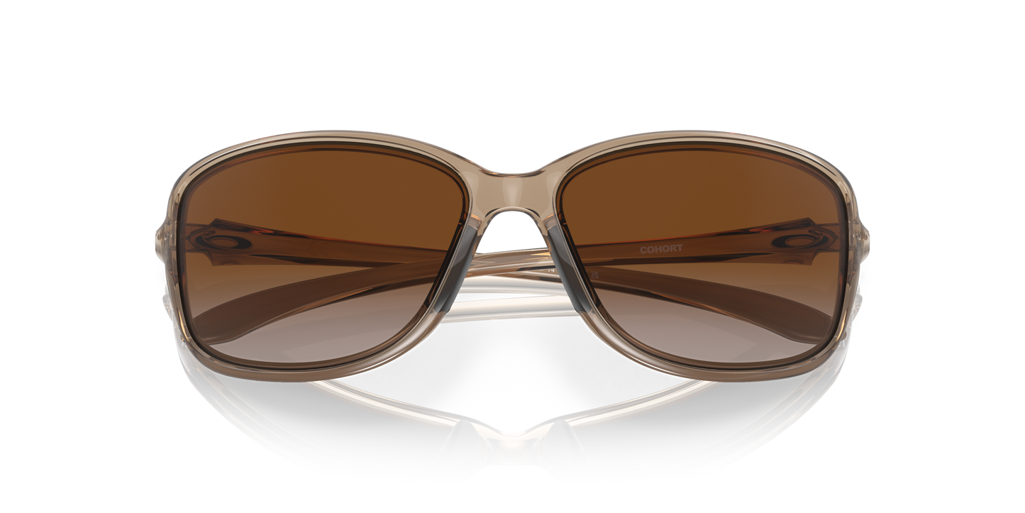 [Dark Brown Gradient Lenses, Sepia Frame]