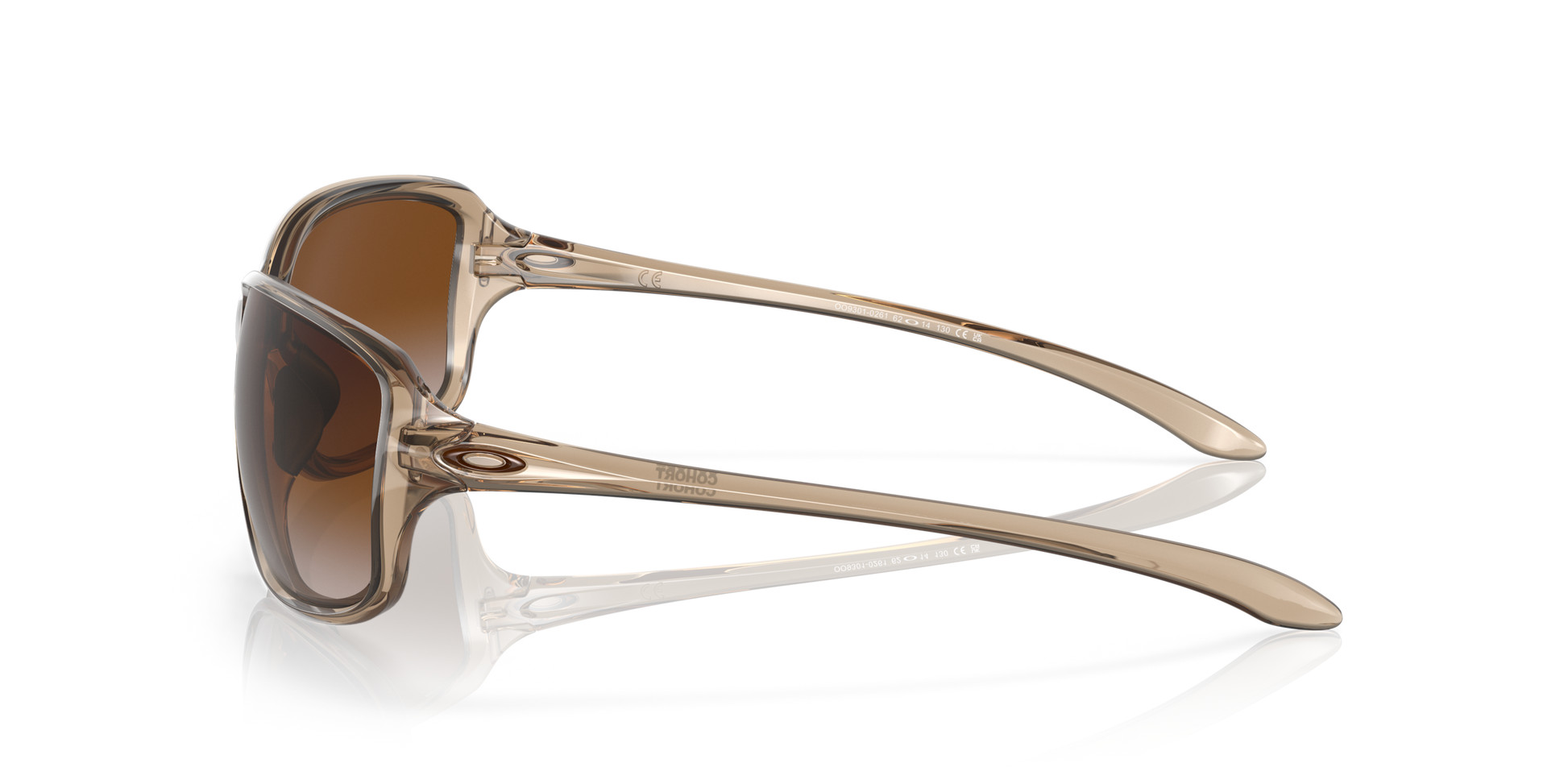 [Dark Brown Gradient Lenses, Sepia Frame]