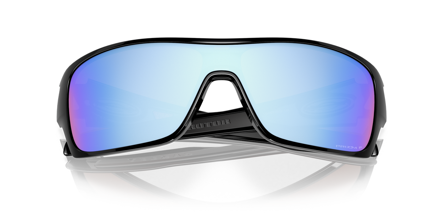 [Prizm Deep Water Polarized Lenses, Polished Black Frame]