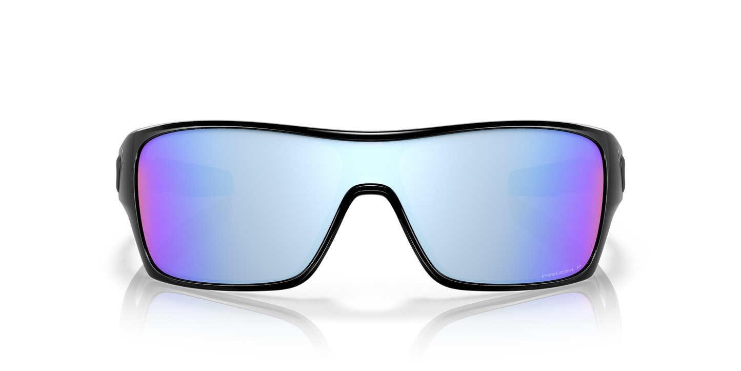 [Prizm Deep Water Polarized Lenses, Polished Black Frame]
